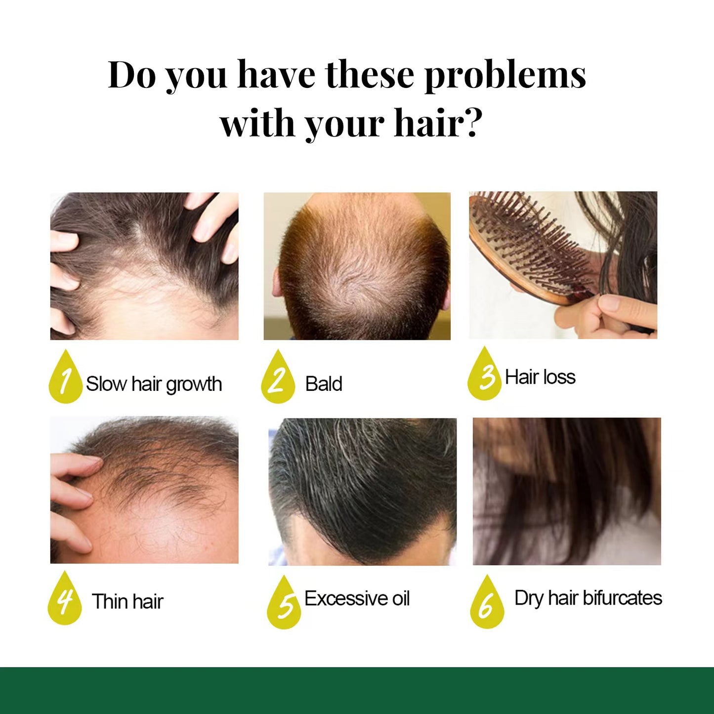 7 Days Hair Growth Germinal Serum Oil Natural Hair Treatment
